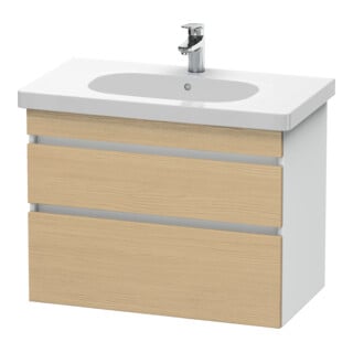 Duravit Waschtischunterschrank DuraStyle 80x45,3cm, E na/we ma, 2 SchKa., wandhängend