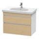 Duravit Waschtischunterschrank DuraStyle 80x45,3cm, E na/we ma, 2 SchKa., wandhängend-1