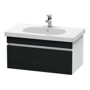 Duravit Waschtischunterschrank DuraStyle 80x45,3cm, Ei sw/we ma, 1 Ausz., wandhängend