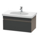 Duravit Waschtischunterschrank DuraStyle 80x45,3cm, gra m/bas ma, 1 Ausz., wandhängend-1