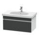 Duravit Waschtischunterschrank DuraStyle 80x45,3cm, gra m/we ma, 1 Ausz., wandhängend-1