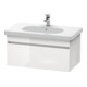 Duravit Waschtischunterschrank DuraStyle 80x45,3cm, graph ma, 1 Ausz., wandhängend