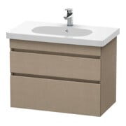Duravit Waschtischunterschrank DuraStyle 80x45,3cm, lei, 2 SchKa., wandhängend