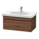 Duravit Waschtischunterschrank DuraStyle 80x45,3cm, Nussb dkl., 1 Ausz., wandhängend-1