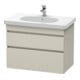 Duravit Waschtischunterschrank DuraStyle 80x45,3cm, Tau, 2 SchKa., wandhängend-1
