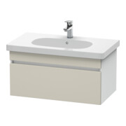 Duravit Waschtischunterschrank DuraStyle 80x45,3cm, tau/we ma, 1 Ausz., wandhängend
