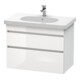 Duravit Waschtischunterschrank DuraStyle 80x45,3cm, w hgl/we ma, 2 SchKa., wandhängend-1
