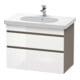 Duravit Waschtischunterschrank DuraStyle 80x45,3cm, we. hg/b ma, 2 SchKa., wandhängend-1