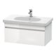 Duravit Waschtischunterschrank DuraStyle 80x45,3cm, we. hgl/we ma, 1 Ausz., wandhängend-1