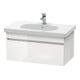Duravit Waschtischunterschrank DuraStyle 80x45,3cm, we. m/bas ma, 1 Ausz., wandhängend