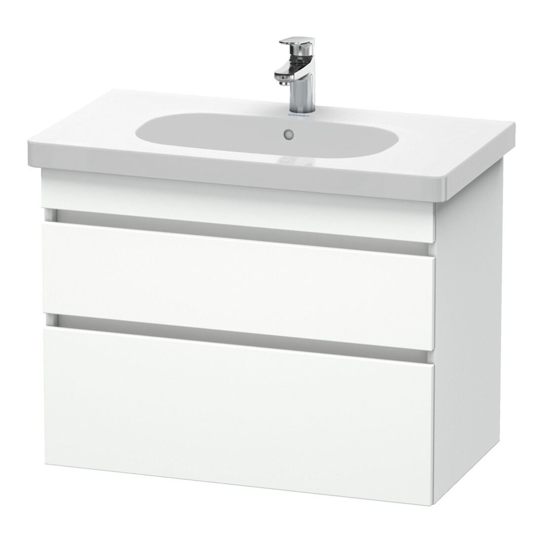 Duravit Waschtischunterschrank DuraStyle 80x45,3cm, we. ma, 2 SchKa., wandhängend