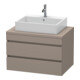 Duravit Waschtischunterschrank DuraStyle 80x54,8cm, bas. ma, f Kons, 2 SchKa.-1