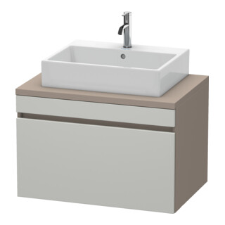 Duravit Waschtischunterschrank DuraStyle 80x54,8cm, betg/ba ma, f Kons, 1 Ausz.
