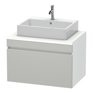 Duravit Waschtischunterschrank DuraStyle 80x54,8cm, betgr/we ma, f Kons, 1 Ausz.