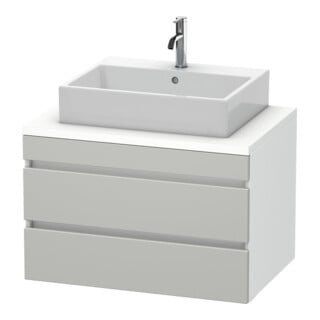 Duravit Waschtischunterschrank DuraStyle 80x54,8cm, betgr/we ma, f Kons, 2 SchKa.