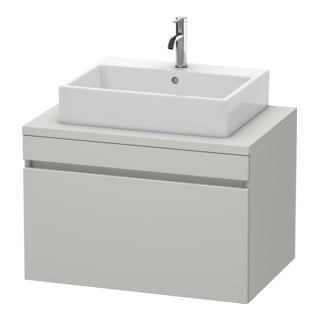 Duravit Waschtischunterschrank DuraStyle 80x54,8cm, betongr ma, f Kons, 1 Auszug