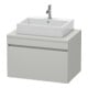 Duravit Waschtischunterschrank DuraStyle 80x54,8cm, betongr ma, f Kons, 1 Auszug-1