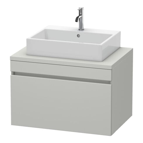 Duravit Waschtischunterschrank DuraStyle 80x54,8cm, betongr ma, f Kons, 1 Auszug