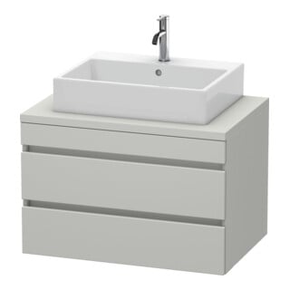 Duravit Waschtischunterschrank DuraStyle 80x54,8cm, betongr ma, f Kons, 2 SchKa.