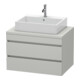 Duravit Waschtischunterschrank DuraStyle 80x54,8cm, betongr ma, f Kons, 2 SchKa.-1