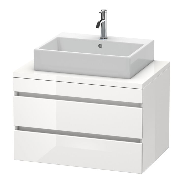 Duravit Waschtischunterschrank DuraStyle 80x54,8cm, E na/we ma, f Kons, 2 SchKa.