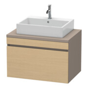 Duravit Waschtischunterschrank DuraStyle 80x54,8cm, Ei nat/b ma, f Kons, 1 Auszug