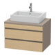 Duravit Waschtischunterschrank DuraStyle 80x54,8cm, Ei nat/b ma, f Kons, 2 SchKa.-1