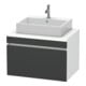 Duravit Waschtischunterschrank DuraStyle 80x54,8cm, gra m/we ma, f Kons, 1 Ausz.-1