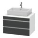 Duravit Waschtischunterschrank DuraStyle 80x54,8cm, gra m/we ma, f Kons, 2 SchKa.-1
