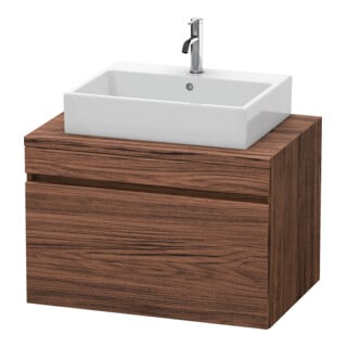 Duravit Waschtischunterschrank DuraStyle 80x54,8cm, Nussb dkl., f Kons, 1 Auszug
