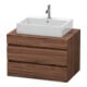 Duravit Waschtischunterschrank DuraStyle 80x54,8cm, Nussb dkl., f Kons, 2 SchKa.-1