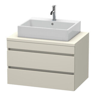 Duravit Waschtischunterschrank DuraStyle 80x54,8cm, Tau, f Konsole, 2 Schubkästen