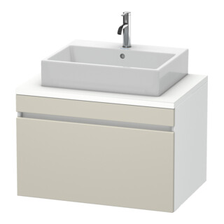 Duravit Waschtischunterschrank DuraStyle 80x54,8cm, tau/we ma, f Kons, 1 Auszug