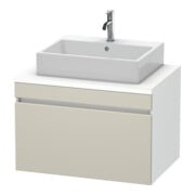 Duravit Waschtischunterschrank DuraStyle 80x54,8cm, tau/we ma, f Kons, 1 Auszug
