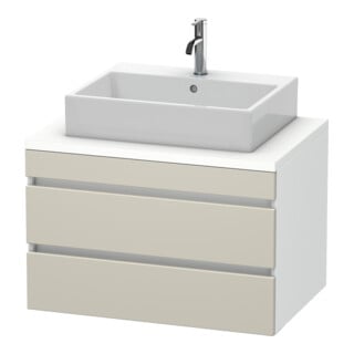 Duravit Waschtischunterschrank DuraStyle 80x54,8cm, tau/we ma, f Kons, 2 SchKa.