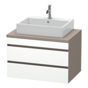 Duravit Waschtischunterschrank DuraStyle 80x54,8cm, w m/bas ma, f Kons, 2 SchKa.