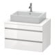 Duravit Waschtischunterschrank DuraStyle 80x54,8cm, w m/bas ma, f Kons, 2 SchKa.-3