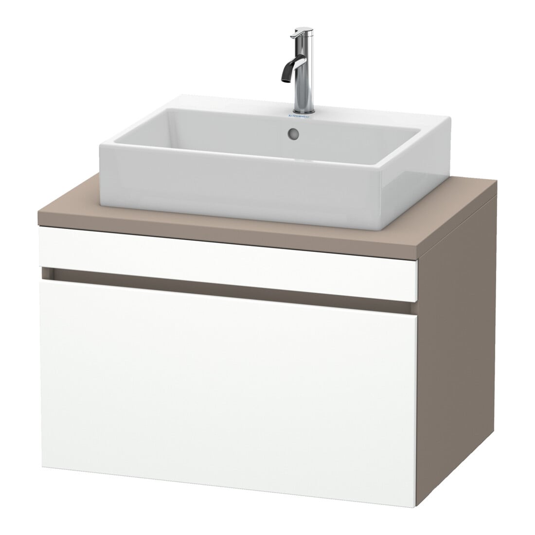 Duravit Waschtischunterschrank DuraStyle 80x54,8cm, we. m/bas ma, f Kons, 1 Ausz.