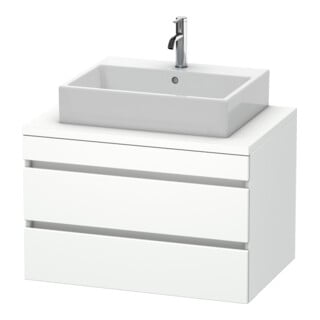 Duravit Waschtischunterschrank DuraStyle 80x54,8cm, we. ma, f Kons, 2 Schubkästen