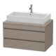 Duravit Waschtischunterschrank DuraStyle 90x54,8cm, bas. ma, f Kons, 2 SchKa.-1