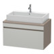 Duravit Waschtischunterschrank DuraStyle 90x54,8cm, betg/ba ma, f Kons, 1 Ausz.-1