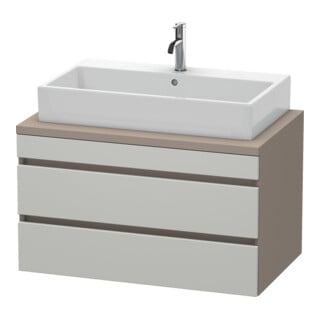 Duravit Waschtischunterschrank DuraStyle 90x54,8cm, betg/ba ma, f Kons, 2 SchKa.