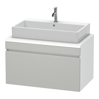Duravit Waschtischunterschrank DuraStyle 90x54,8cm, betgr/we ma, f Kons, 1 Ausz.