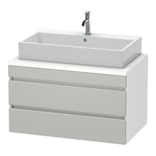 Duravit Waschtischunterschrank DuraStyle 90x54,8cm, betgr/we ma, f Kons, 2 SchKa.