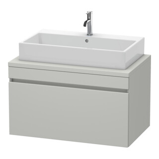 Duravit Waschtischunterschrank DuraStyle 90x54,8cm, betongr ma, f Kons, 1 Auszug