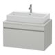 Duravit Waschtischunterschrank DuraStyle 90x54,8cm, betongr ma, f Kons, 1 Auszug-1