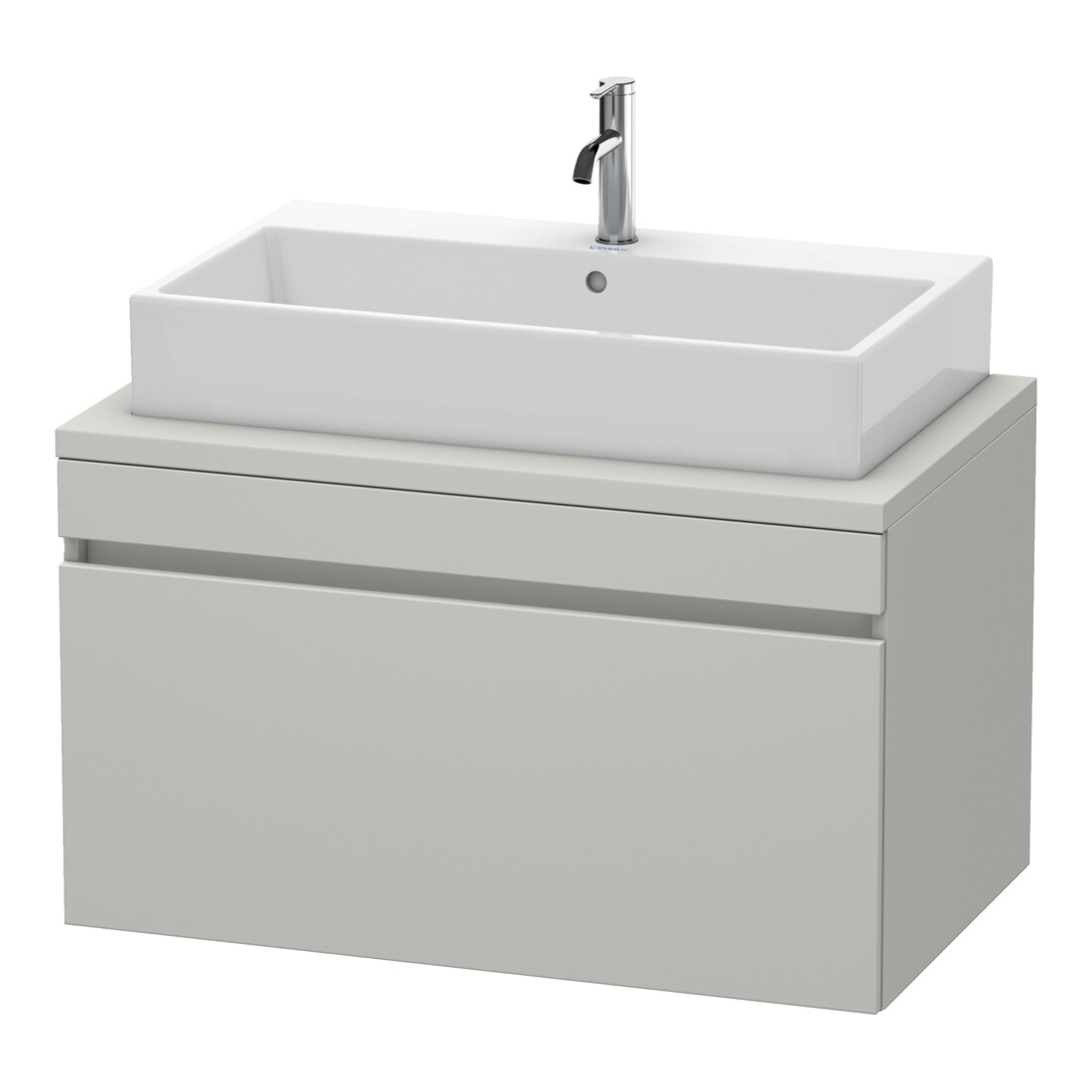 Duravit Waschtischunterschrank DuraStyle 90x54,8cm, betongr ma, f Kons, 1 Auszug