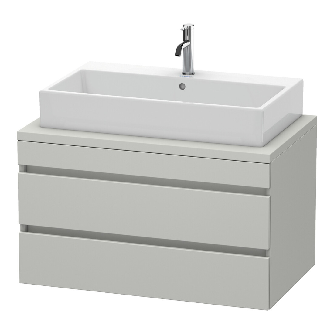 Duravit Waschtischunterschrank DuraStyle 90x54,8cm, betongr ma, f Kons, 2 SchKa.