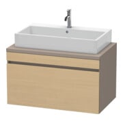 Duravit Waschtischunterschrank DuraStyle 90x54,8cm, Ei nat/b ma, f Kons, 1 Auszug-1