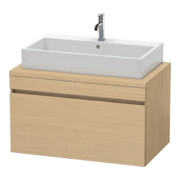 Duravit Waschtischunterschrank DuraStyle 90x54,8cm, Ei Nat, für Konsole, 1 Auszug-1